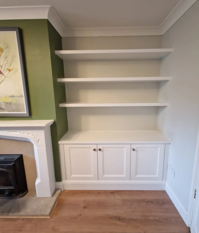 alcove units living room